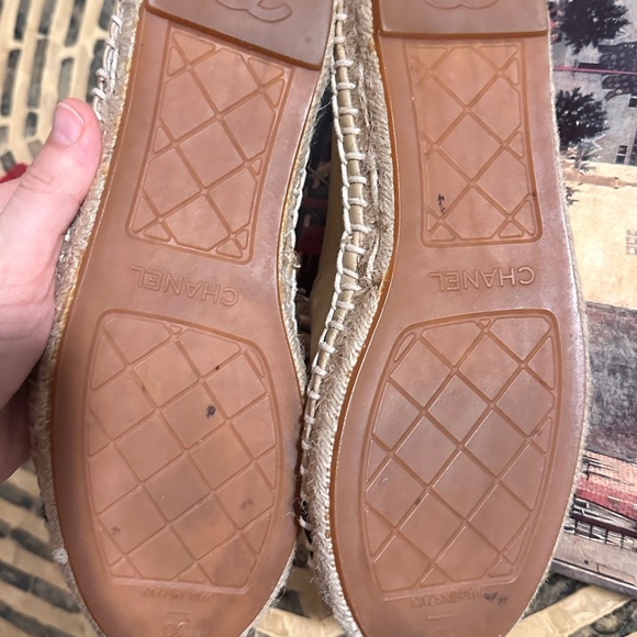 Chanel leather espadrilles size 6 - Picture 5 of 9